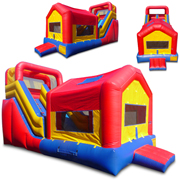 inflatable combo with slide